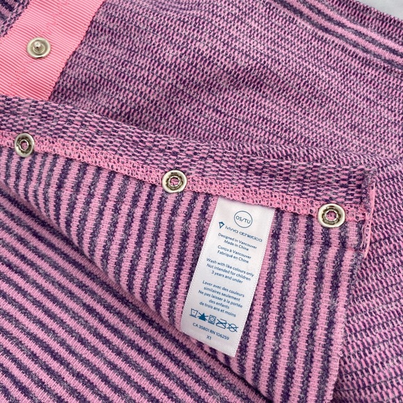 Ivivva Lululemon pink grey Village Chill scarf